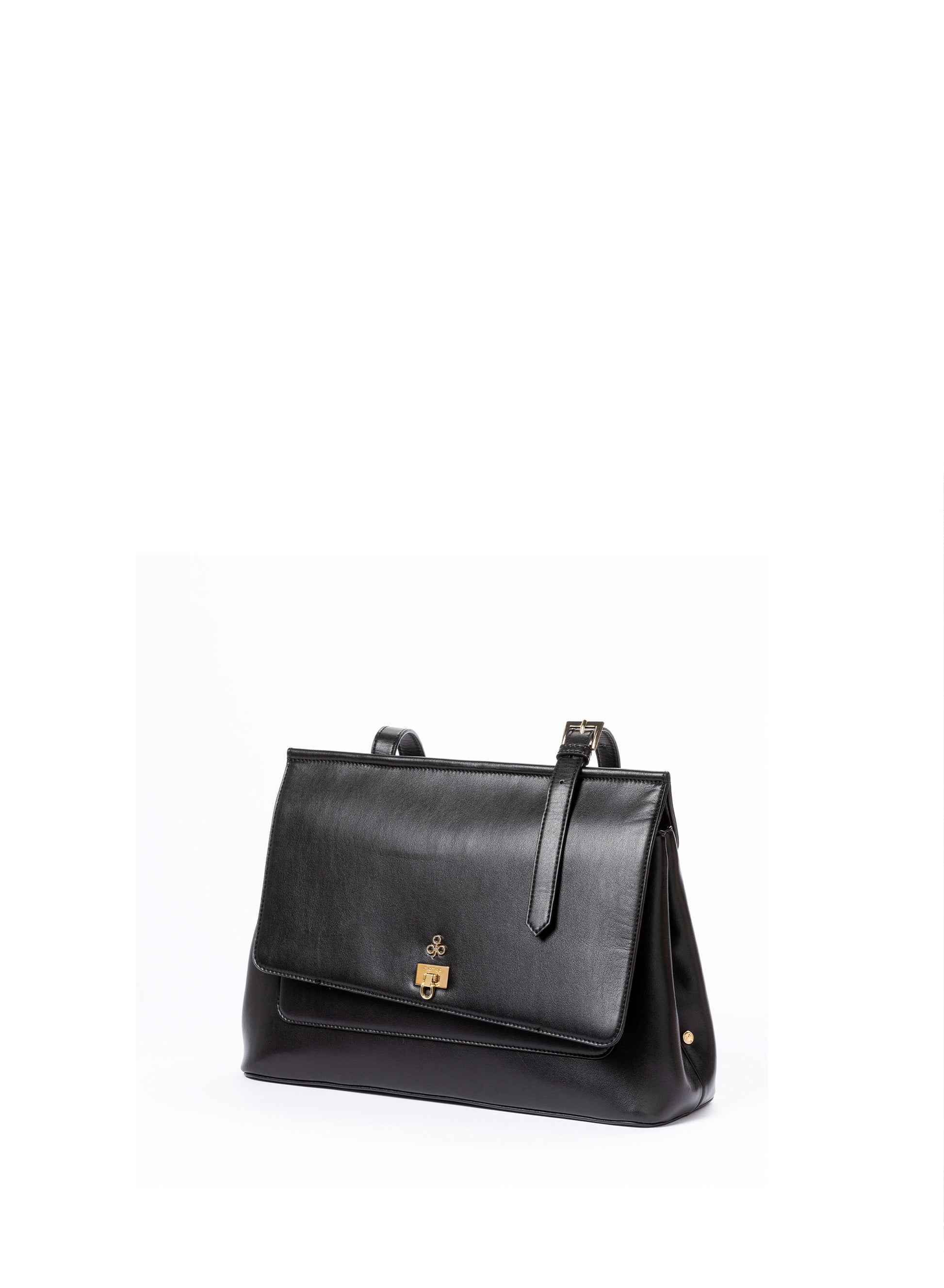 Tecla Handbag Nero – Corn