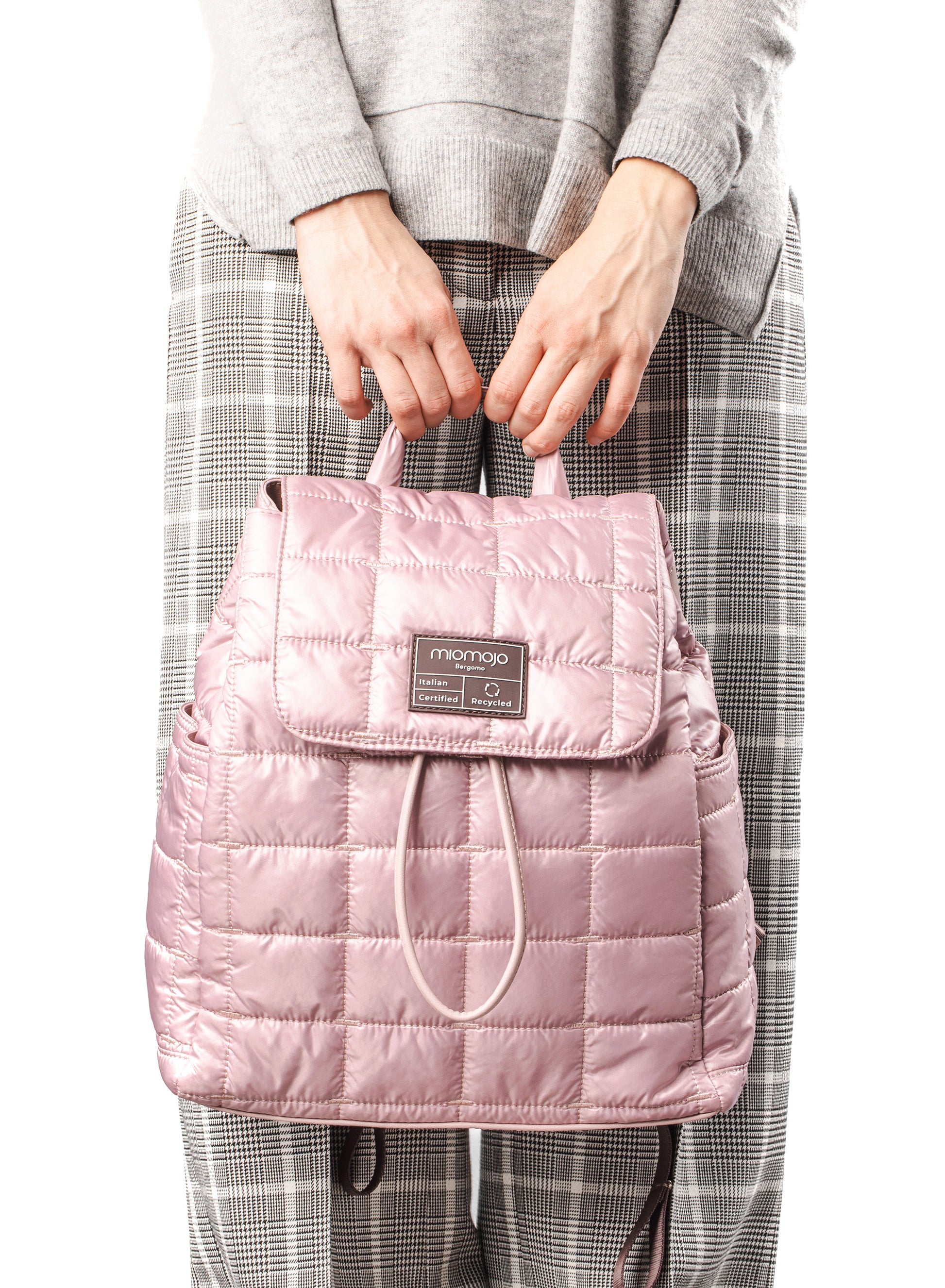 Amanda Backpack Nude - Recycled Nylon