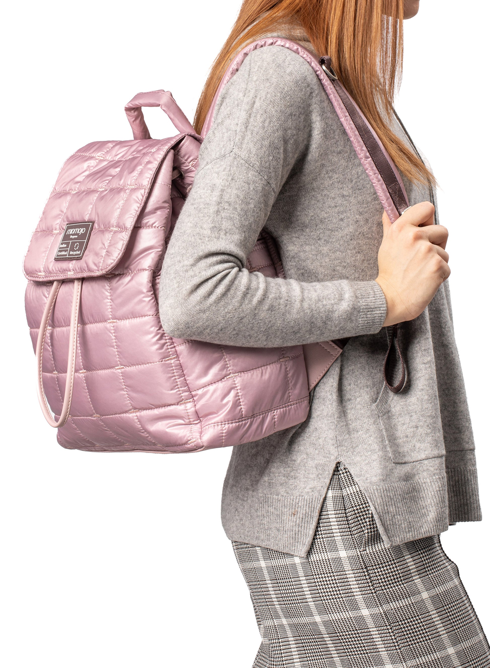 Amanda Backpack Nude - Recycled Nylon
