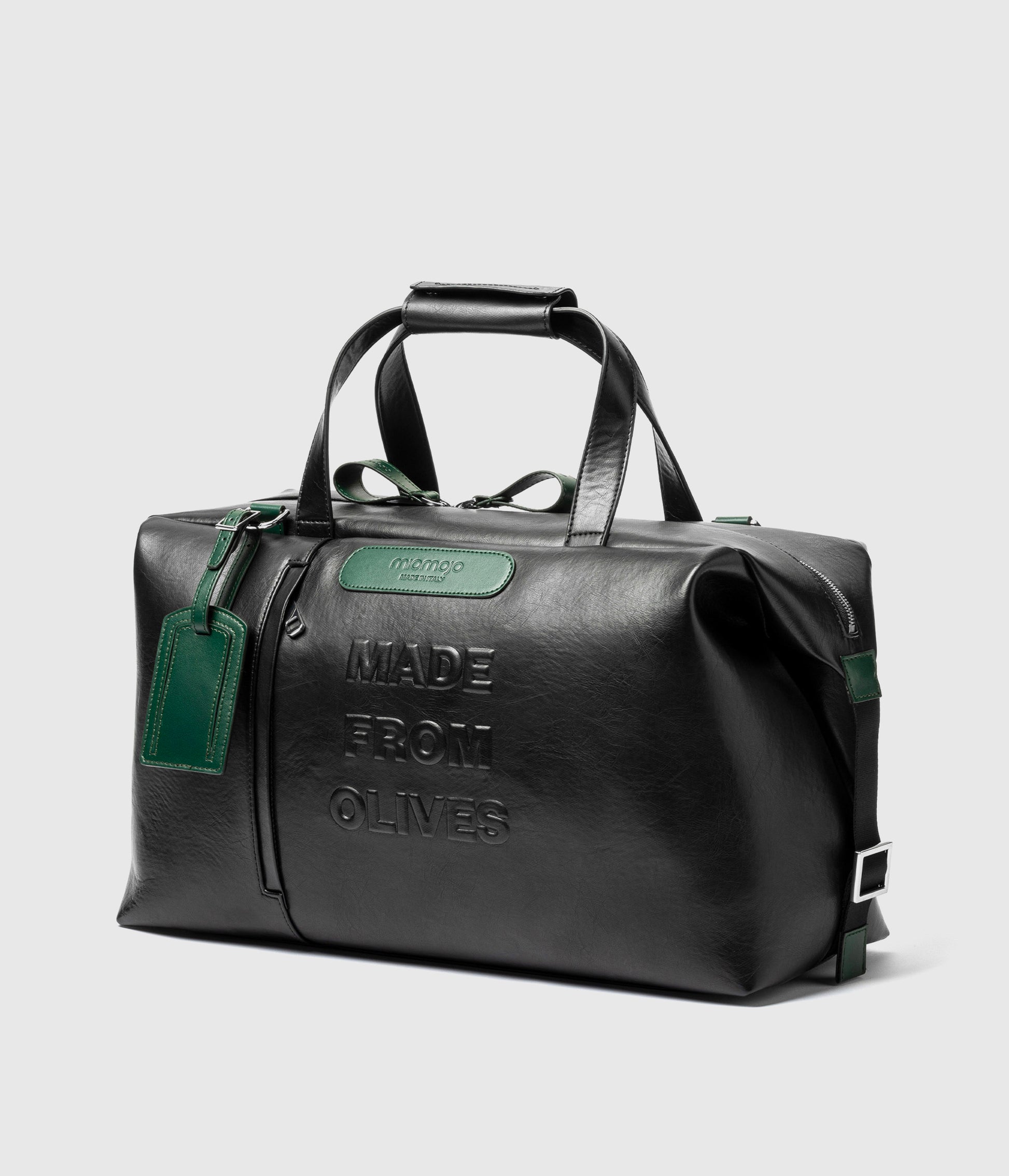 Zeus duffle - Black (Olive-based)