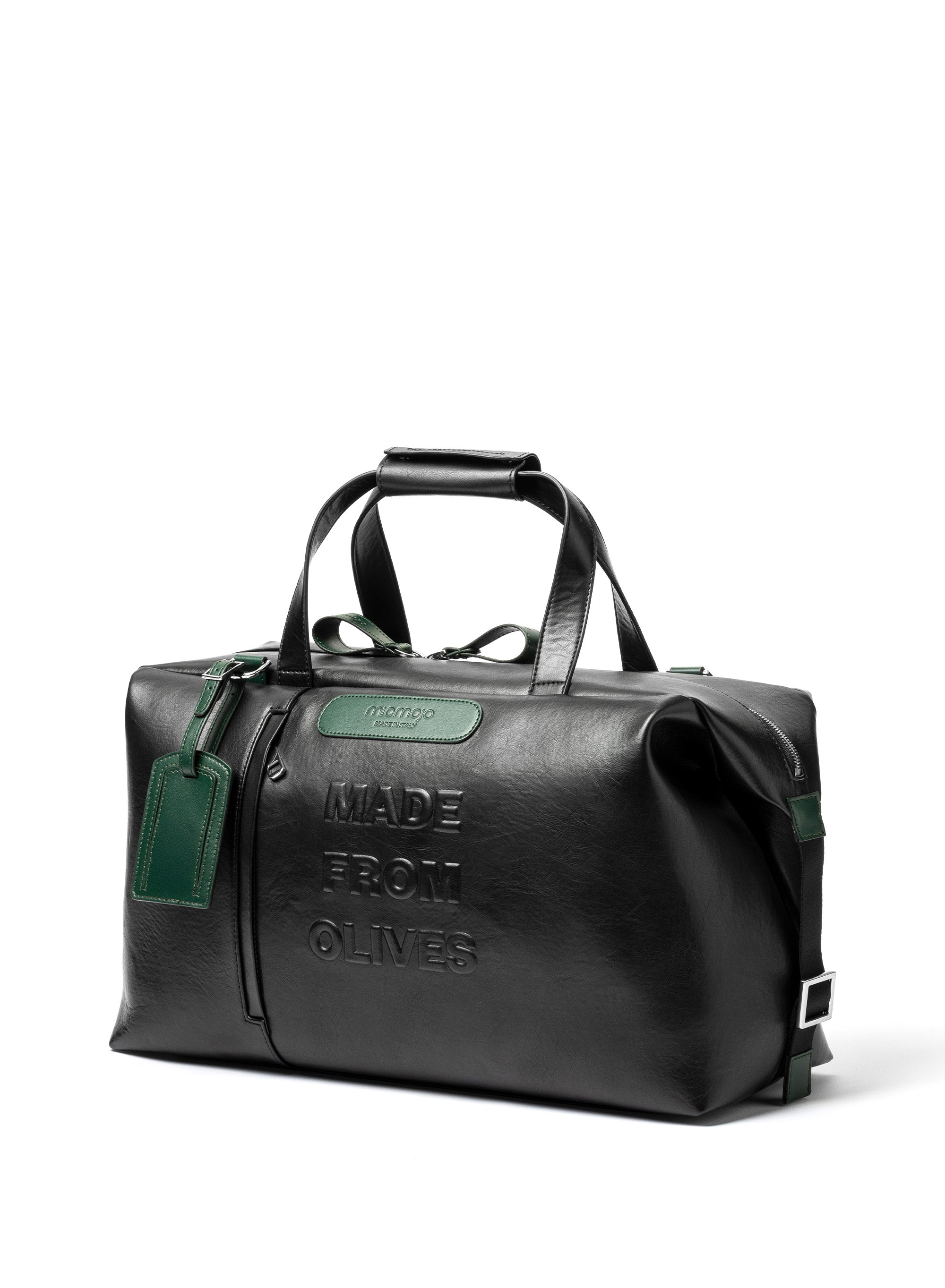 ショルダーバッグ・ポシェット ILLIGO Utility Duffle Bag Dark Silver Zeus duffle bag black: vegan bag | Olives | Miomojo